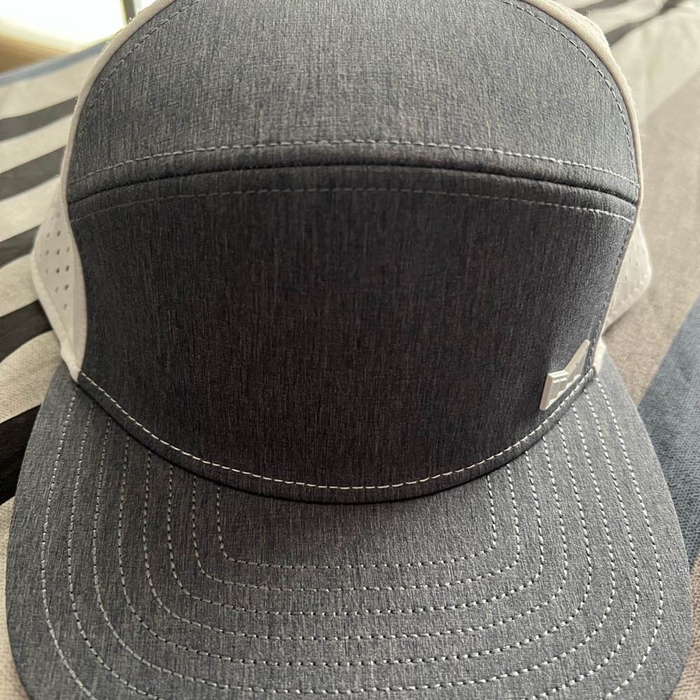 Premium Denim Snapback Cap with Contrast Stitching